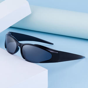 Lunettes de soleil sport Y2K UV400, verres PC anti-vent, pour cyclisme, protection solaire extérieure, unisexe - Product Image 5