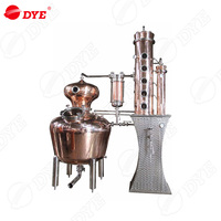 Système de distillerie automatique à vapeur en acier inoxydable clé en main DYE – Unité de distillation complète pour la production d'alcool artisanal