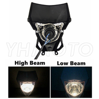 Pièces de moto pour Yamaha YZ YZF WR WRF TTR 250 450 WR250F, phare avant, lampe halogène, Scheinwerfer
