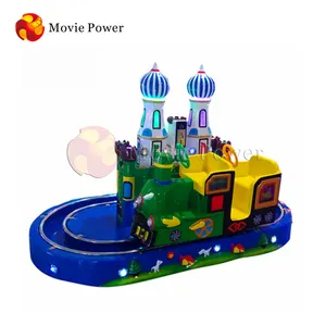 Venda quente castelo trem crianças passeios máquina de diversões crianças arcade para crianças