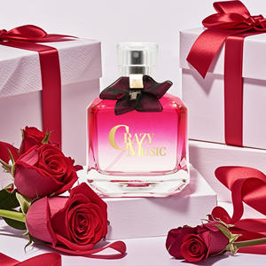 Elegante botella cuadrada de perfume floral Fougere de 100ml con exquisita cinta de aceite Parfum - Product Image 6