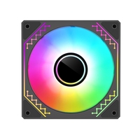 Ventilateur personnalisé silencieux prix d'usine ventilateur CPU ARGB 120mm refroidisseur de ventilateur d'ordinateur de PC RGB avec la vitesse ventilateur de boîtier de LED