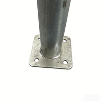 Étai de construction Sufeng SF-SP001 en acier robuste et réglable avec revêtement thermolaqué, étanche et réutilisable