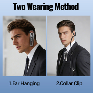 วิทยุสื่อสารแบบคล้องคอหรือแบบเกี่ยวหู ABBREE AR-W6 Mini Walkie Talkie UHF Dual PTT Touch Talk ไร้สาย สำหรับร้านอาหาร โรงแรม ร้านเสริมสวย - Product Image 3