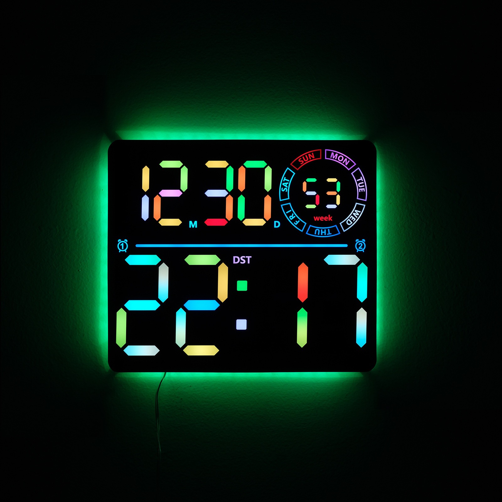 6692R scocca nera, le luci possono cambiare colore