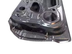 Porte de voiture en fibre de carbone sèche simple de style OEM avec panneaux, état neuf pour <span class=keywords><strong>Ford</strong></span> <span class=keywords><strong>Mustang</strong></span> 2018-2023 - Product Image 6