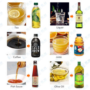 เครื่องเติมหมึกขวดแก้วเครื่องเติมหมึกของเหลวในขวดพลาสติกแบบอัตโนมัติ - Product Image 2