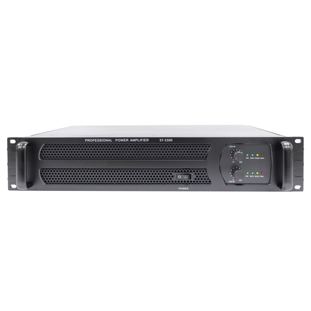 Reliable Hot Selling 2U 2 Channel Class AB Professional Power Amplifier for Home Theater & KTV OEM Manufacturer