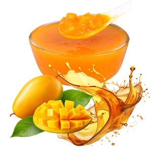 Concentré de jus de mangue en gros pour la production de sirop de fruits frais pour bubble tea, certifié HACCP, conditionnement en bouteille - Product Image 4