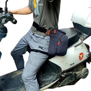 Riñonera táctica de Motor personalizada a prueba de agua unida a las piernas bolsa lateral arnés de bolsa de muslo para motocicleta hombres mujeres - Product Image 4