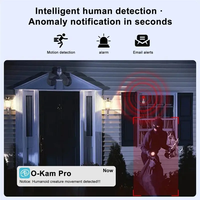 Cámara de Seguridad Inalámbrica para Ventana, 5Ghz Wifi, Interior/Exterior, Cámaras Duales, Visión Nocturna en Color, Detección de Movimiento