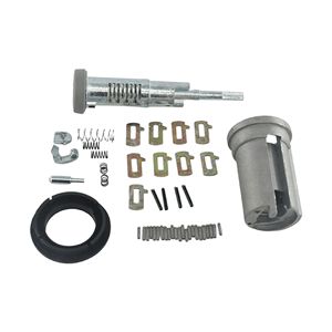 Opel Vauxhall <b>Lock</b> Cylinder Repair Kit 0913684 Stainless Steel Cylindrical <b>Lock</b> Replacement Parts - Product Image 1