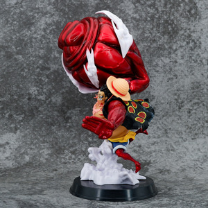 Figura de acción de anime de alta calidad Hcengtriz, Luffy Fantasma de Cuatro Engranajes de PVC japonés de 30 cm, modelo de puño grande, juguete y adorno, color - Product Image 4