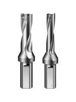 OURUICHI Foret U Indexable Série WC SP 2D 3D 4D 5D 6D Outil de Perçage Rapide pour Machine CNC 14mm-50mm Finition Zinc 100mm