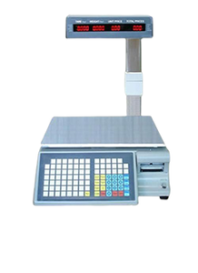 Balance d'impression d'étiquettes à code-barres ACLAS TM-Aa-4d, balance à code-barres connectée en réseau, fonction d'impression double pour étiquettes - Product Image 3