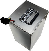 Boîtier de batterie vide pour vélo électrique E-Bike 72V/60V/48V/36V/12V, compatible Lithium LiFePO4