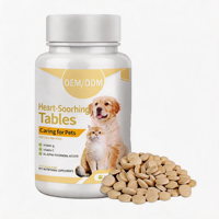 Comprimés apaisants pour chiens et chats avec vitamines B, C, E, soutien cardiovasculaire, bien-être cardiaque, soin des animaux de compagnie, complément quotidien, le meilleur