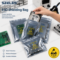 Sacs de protection antistatiques ESD pour puces IC, composants informatiques, stockage de circuits imprimés automobiles, estampage à chaud, protection ESD automobile