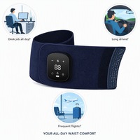 Ceinture de massage lombaire à pression d'air, 3 modes, compression par roulement, soulagement des douleurs lombaires