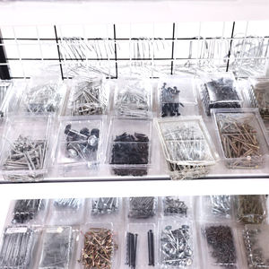 Clous en ciment à pointe aiguë électrogalvanisés pour les murs en béton, les cadres photo et les petits projets de fixation d'objets ménagers - Product Image 4
