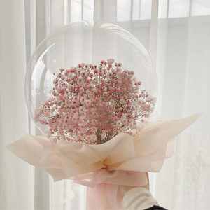 Palloncino Bobo a Forma di Bouquet di Fiori, 20 Pollici, Metallizzato Trasparente per Regali Fai-da-Te di San Valentino, <span class=keywords><strong>Festa</strong></span> <span class=keywords><strong>della</strong></span> <span class=keywords><strong>Mamma</strong></span> e Laurea - Product Image 6