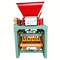 Machine semi-automatique de fabrication de blocs interverrouillés 220V, composants essentiels du moteur à engrenages et roulements pour ligne de production de briques en ciment