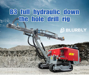 Rock Drills Machine Crawler Top <span class=keywords><strong>Hammer</strong></span> DTH trennte Gesteins bohr geräte mit Schrauben luft kompressor Mining Steinbruch - Product Image 4