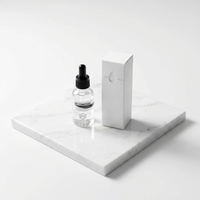 Boîte d'emballage pliable en papier d'art gaufré avec logo personnalisé YZ Wholesale pour huiles essentielles et parfums, usage cosmétique universel