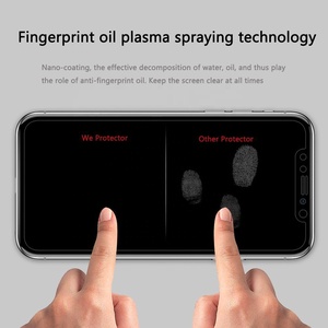 Protezione dello schermo in vetro temperato con copertura completa opaca per Vivo Y17 e Y3 <span class=keywords><strong>pellicola</strong></span> in vetro temperato per <span class=keywords><strong>Smartphone</strong></span> - Product Image 4
