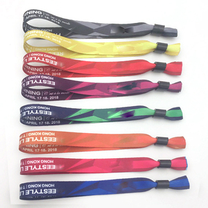 Reciclado de música de tela de moda fiesta evento <span class=keywords><strong>Festival</strong></span> pulseras - Product Image 2