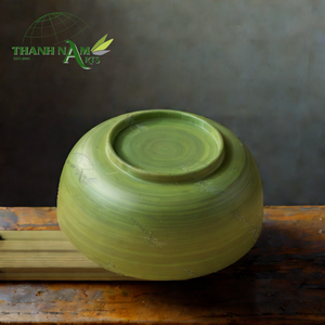 Bol en bambou moderne écologique fait à la main naturel réutilisable bol à riz en bambou filé ensemble Vietnam cuisine vaisselle fournisseur - Product Image 4