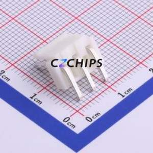 HX39601-3WAP Wire-to-<b>Board</b> <b>Pin</b> Header Bent Lead Through Hole,P=3.96mm Connector 1x3P 3.96mm Right Angle Insert VH - Product Image 2