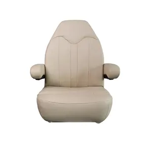 Affordable marine Manufacturer waterproof high back Fishing Boat Seats Customized logo professional captain driver boat seat