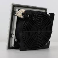 Ventilateur axial électrique AC Rittal SK3238.100 230V 120x120x12mm à roulement à billes en acier inoxydable pour armoire avec filtre