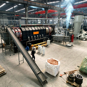 Línea de Producción de Combustible de Biomasa de Coco para Proyectos EPC, Horno de Carbonización Continua de Coco, Motor con Capacidad de 1000-3000 kg/h - Product Image 1