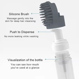 Nuevo Cepillo de Baño de Silicona para Perros con Dispensador, Cepillo para Champú de Mascotas, Cepillo de Espuma para Ducha, Cepillo para Lavar Perros, Cepillo para Bañar Perros - Product Image 4