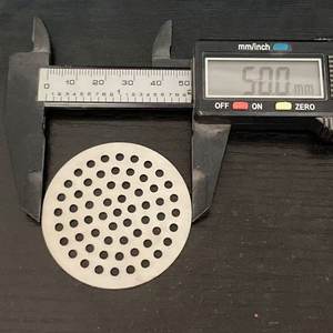 Lámina peradorada antiobstrucción, accesorios para cubierta de drenaje de suelo, filtro de pelo de aguas residuales para salida de drenaje de baño - Product Image 3