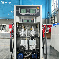 Dispensador de Combustible de Doble Boquilla para Gasolina y Diésel, Modelo Pequeño de Leader Factory, con Precios Competitivos para Gasolineras