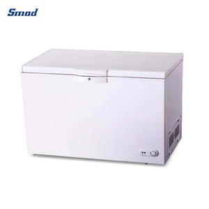 Congelador Horizontal Eléctrico de 400L con Doble Puerta Sólida y Cerradura - Product Image 5