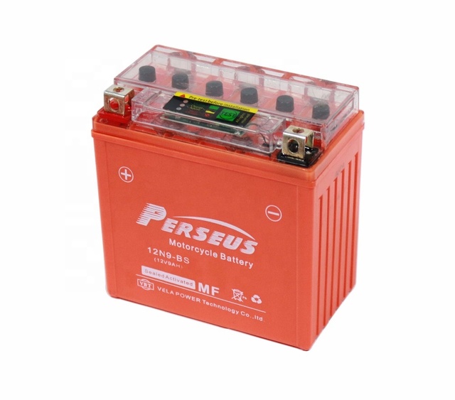 Scooter Battery 12v 9ah 6mf9a Gel Motorcycle Mf Battery 12n9-BS