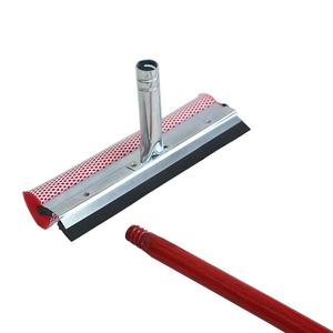 Grattoir à <span class=keywords><strong>vitres</strong></span> en métal de 25 cm (tête de 10 pouces) avec manche en bois peint de 48 cm, rouge, pour le nettoyage des <span class=keywords><strong>vitres</strong></span> de voiture - Product Image 3