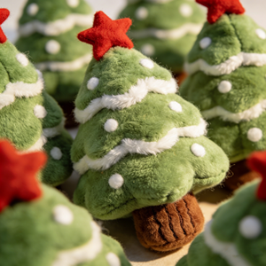 Juguete de Peluche Personalizado de Árbol de Navidad, Peluche Suave y Adorable para Decoraciones Navideñas - Product Image 1