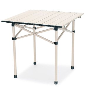 Mobiliario de exterior ligero y portátil, sillas plegables, juego de mesa con mochilero para acampar - Product Image 5