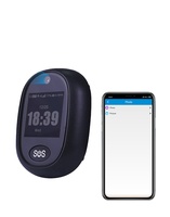 V45 Mini Traceur GPS Portable 4G pour Enfants, Étanche IP67, Appel Bidirectionnel, Bouton SOS, Dispositif de Suivi GPS pour Personnes Âgées