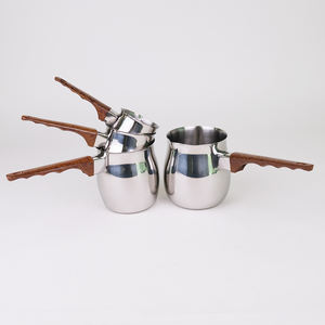 Турецкая кофеварка, арабский кофейник, греческий Briki Cezve Ibrik, индукционные металлические Подогреватели Mlik, новый дизайн, греческий кофейник - Product Image 3