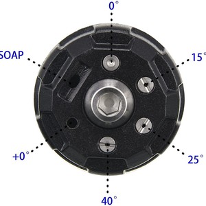 Buse de pulvérisation 6-en-1 en acier inoxydable de 1,0 mm, angle réglable, pour le lavage automobile - Product Image 3