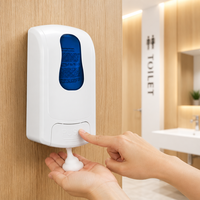 Distributeur de savon mural commercial de 1000 ml pour usage en magasin, toilettes et hôtel - Vente en gros fabricant