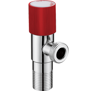 Nouvel article : Robinet d'angle pour la commande de l'eau, application pour la connexion de robinet avec outil de fermeture, multicolore, chrome, noir, gris canon - Product Image 2