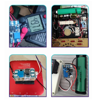 Modul Penguat Tegangan MT3608 DC-DC Step-up Converter 2A Maks 2V-24V ke 5V 9V 12V 28V Papan Catu Daya Booster