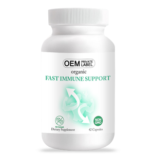 Capsules de soutien immunitaire bio | Supplément à base de plantes Echinacea Sureau Extraits de feuilles d'olivier | Immunité immédiate Femmes enceintes - Product Image 1